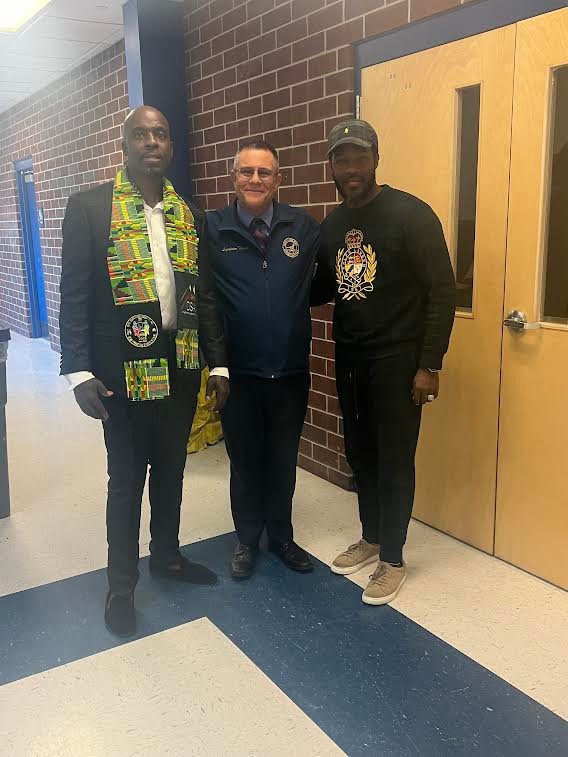 Pictured enjoying the event (from left to right) are DSAI executive director, Baron A. Permenter; Legis. Dominick Thorne; and Bishop Edward Robinson, of the Long Island Breakthrough Center. Robinson is working with Thorne as the chair of the 7th Legislative District ‘s Clergy Council.